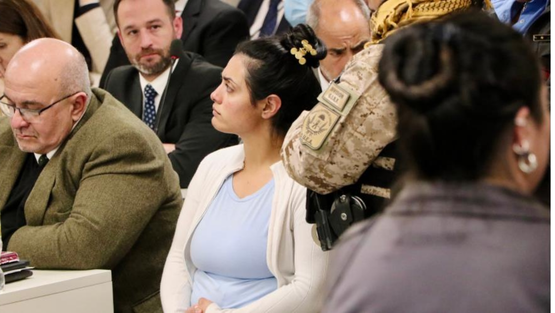 El abogado de Brenda Agüero declaró después de la condena y dijo que "está tranquila"